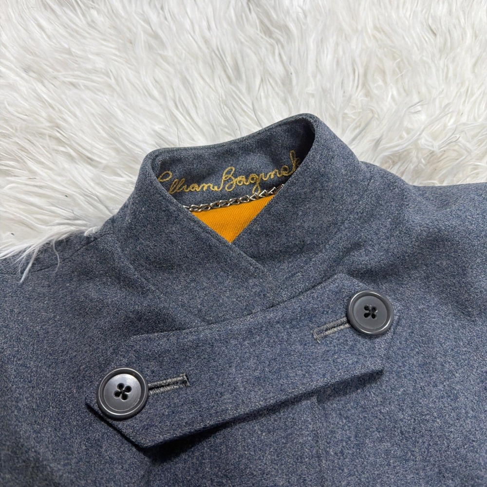 Vtg WW2 1940s WWIl Bruck's Nurses US Navy Blue Gray Wool Cape Coat Cloak Rare!!